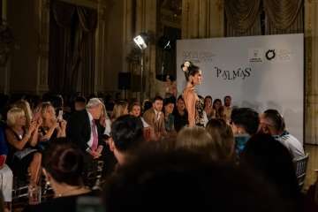 El espíritu heroico de las mujeres, protagonista de los diseños de la 2Âª jornada de GC Colección Bridal (Foto TA)